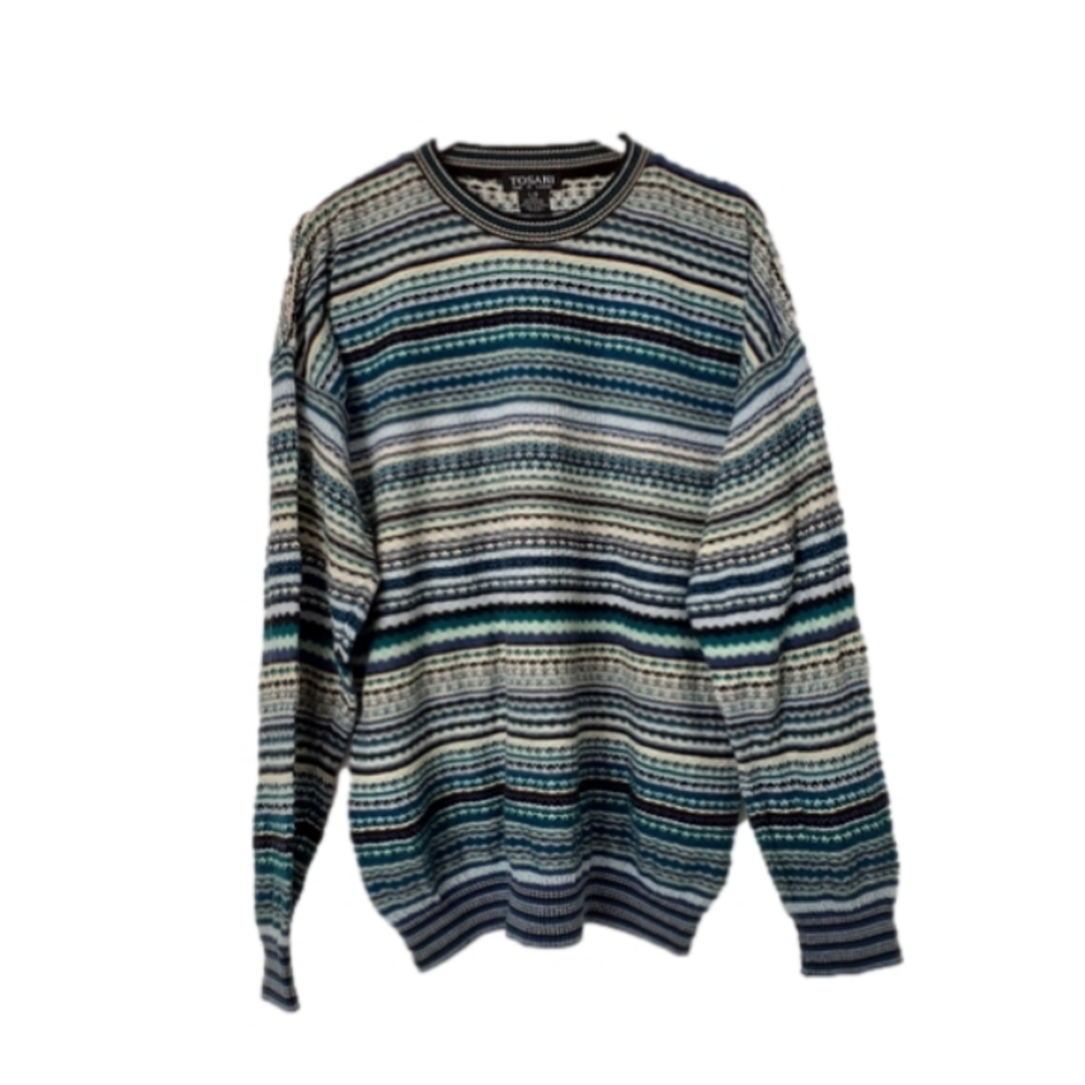Vintage Teal Tosani Sweater